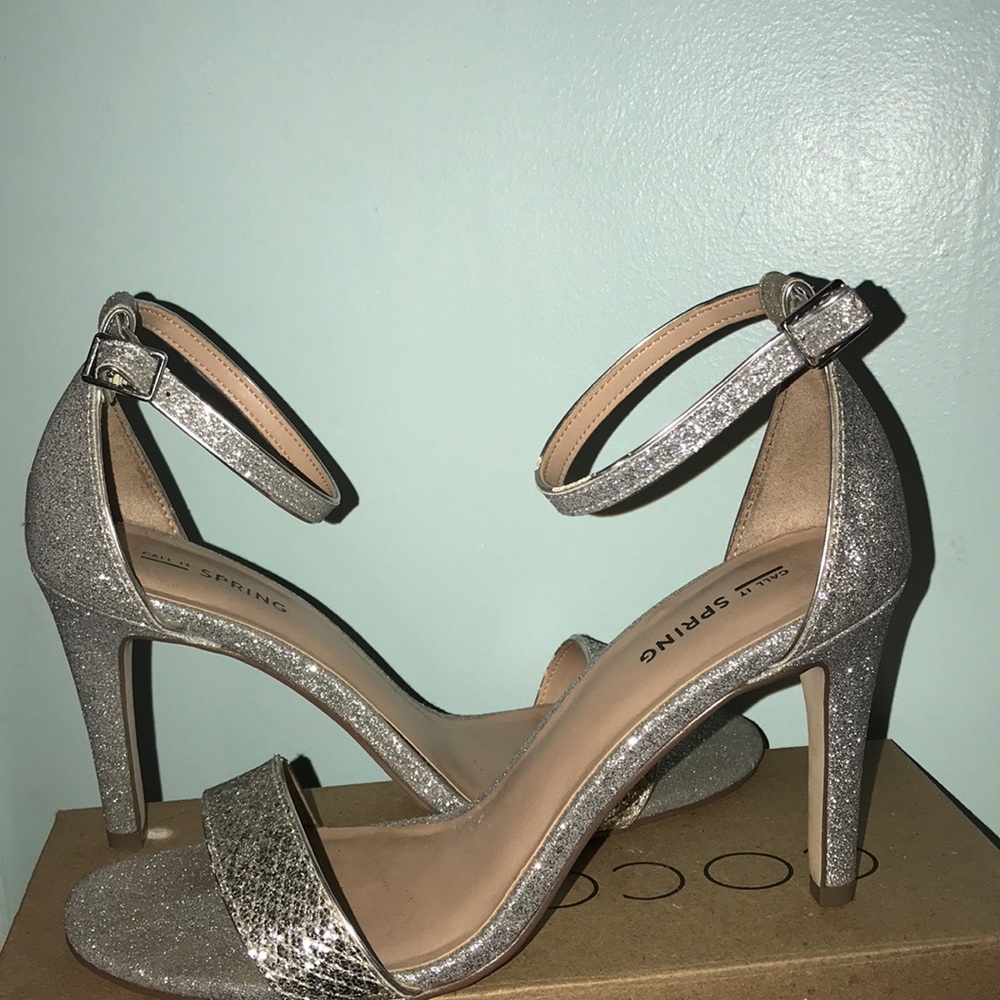 Metallic Call It Spring Heels